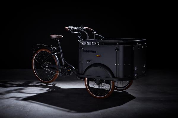 Keewee Elektro-Transportfahrrad Luxus, mit komplett Ausstattung